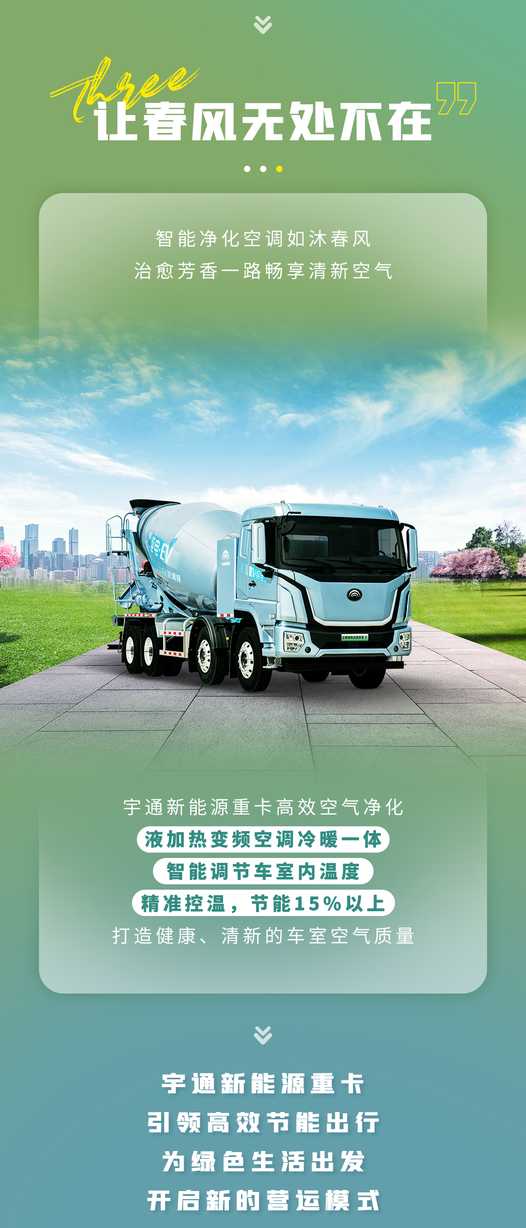 產(chǎn)品博覽 | 出發(fā)~跟隨宇通重卡一起「上春山」