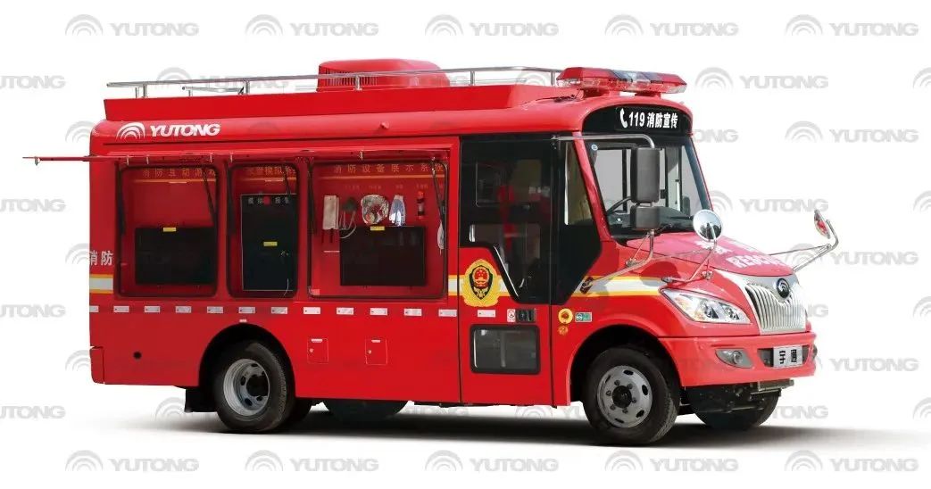 宇通消防宣傳車，和這節(jié)“全民安全公開課”一起播散“安全”的種子！