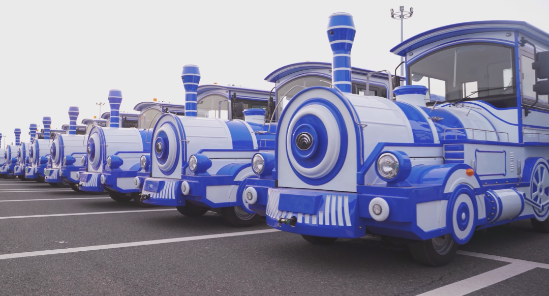 宇通觀光車多次“結(jié)緣”連島，助力景區(qū)高質(zhì)量發(fā)展