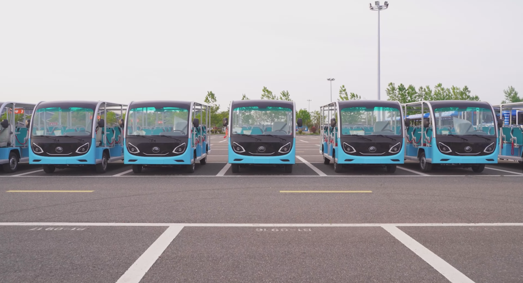 宇通觀光車多次“結(jié)緣”連島，助力景區(qū)高質(zhì)量發(fā)展