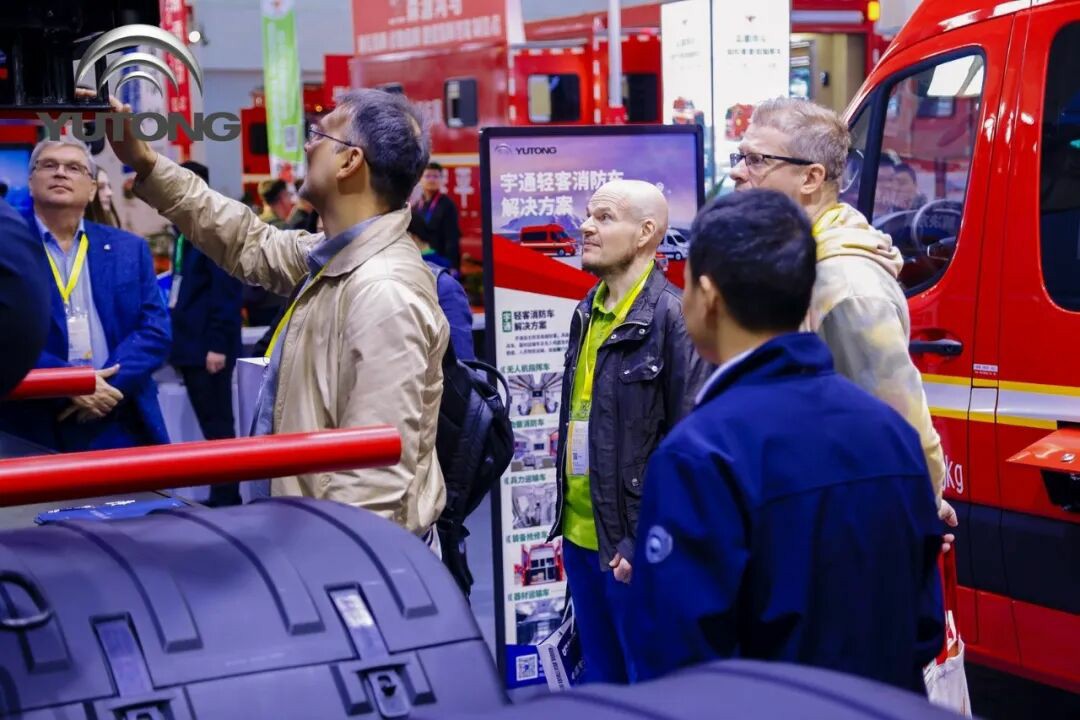 科技賦能實(shí)戰(zhàn)！宇通專用車亮相第二十一屆國際消防展