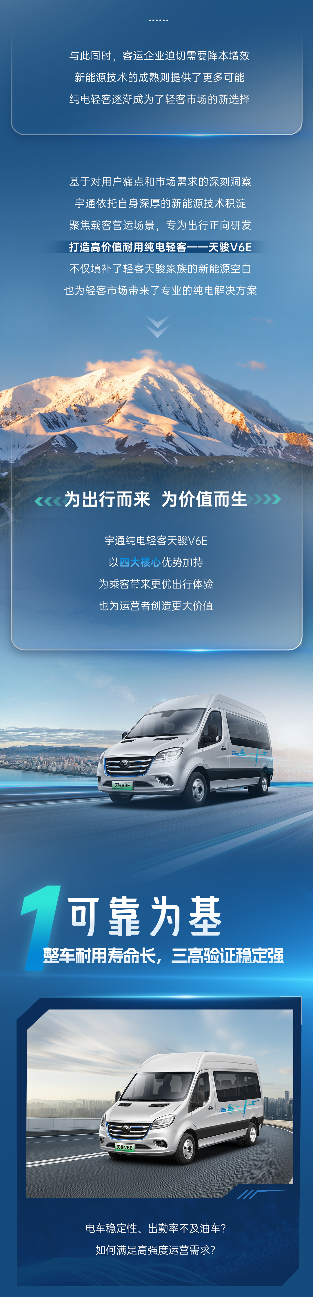 熱力上新季丨宇通純電輕客天駿V6E，打造高品質(zhì)出行價值之選