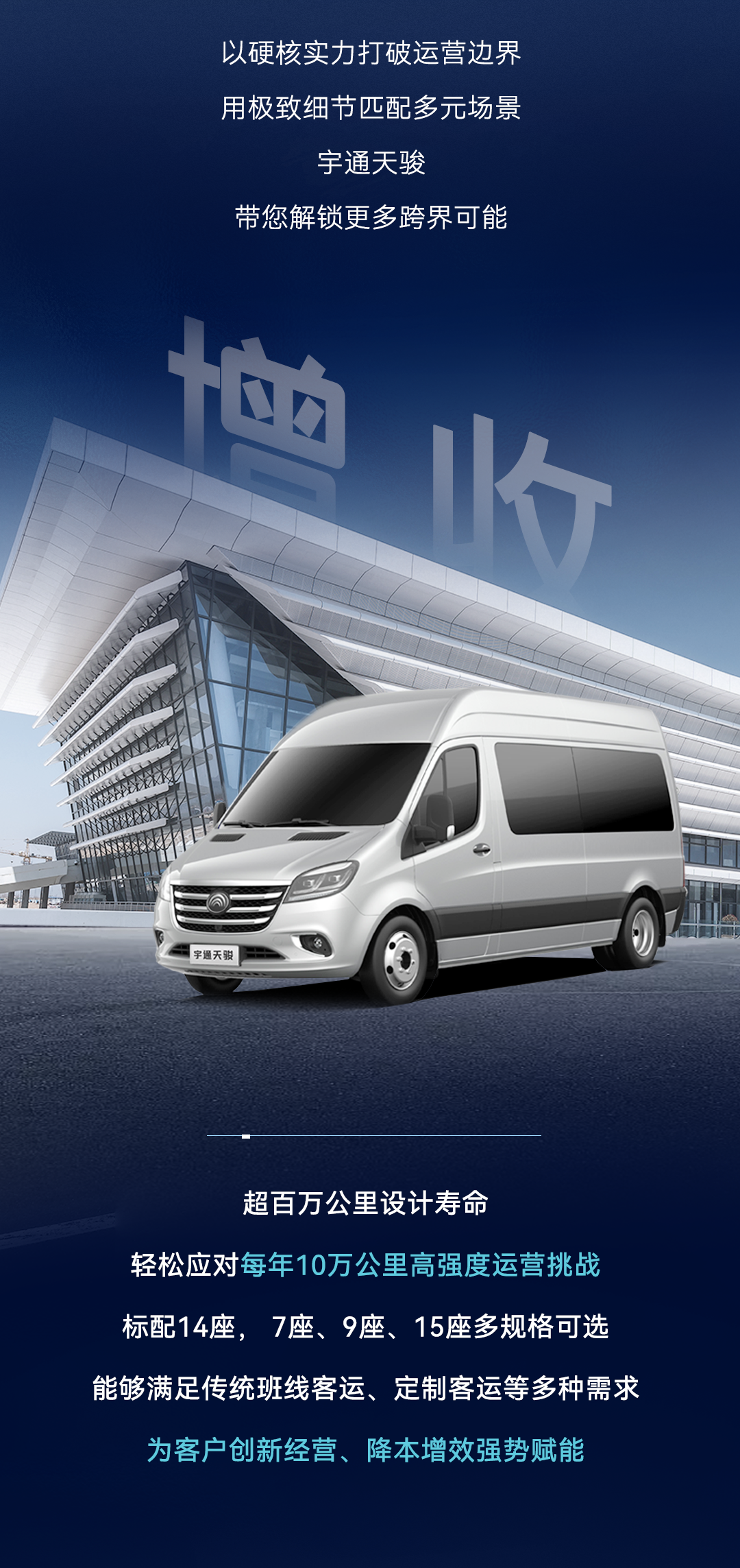 宇通天駿：四大場景全拿捏