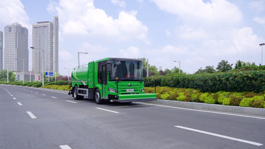 綠色新城，湛河未來(lái)┃21臺(tái)宇通新能源環(huán)衛(wèi)車輛批量交付平頂山