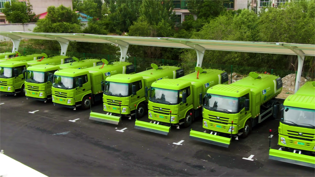 綠變石家莊，電動先鋒┃宇通環(huán)衛(wèi)助力“國際莊”環(huán)衛(wèi)車輛全面電動化