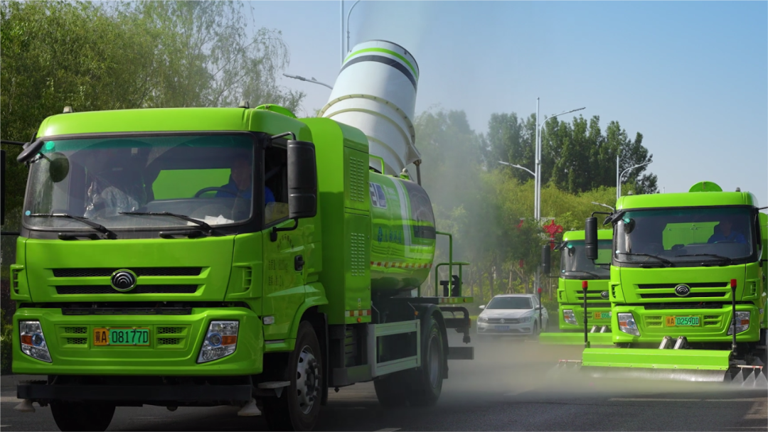 綠變石家莊，電動先鋒┃宇通環(huán)衛(wèi)助力“國際莊”環(huán)衛(wèi)車輛全面電動化